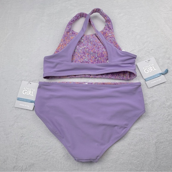 Athleta Girl NWT Reversible bikini. Mixed sizes. Top is XL/14, bottom is XXL/16. - Picture 6 of 10